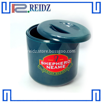 Outdoor wine christmas ice bucket